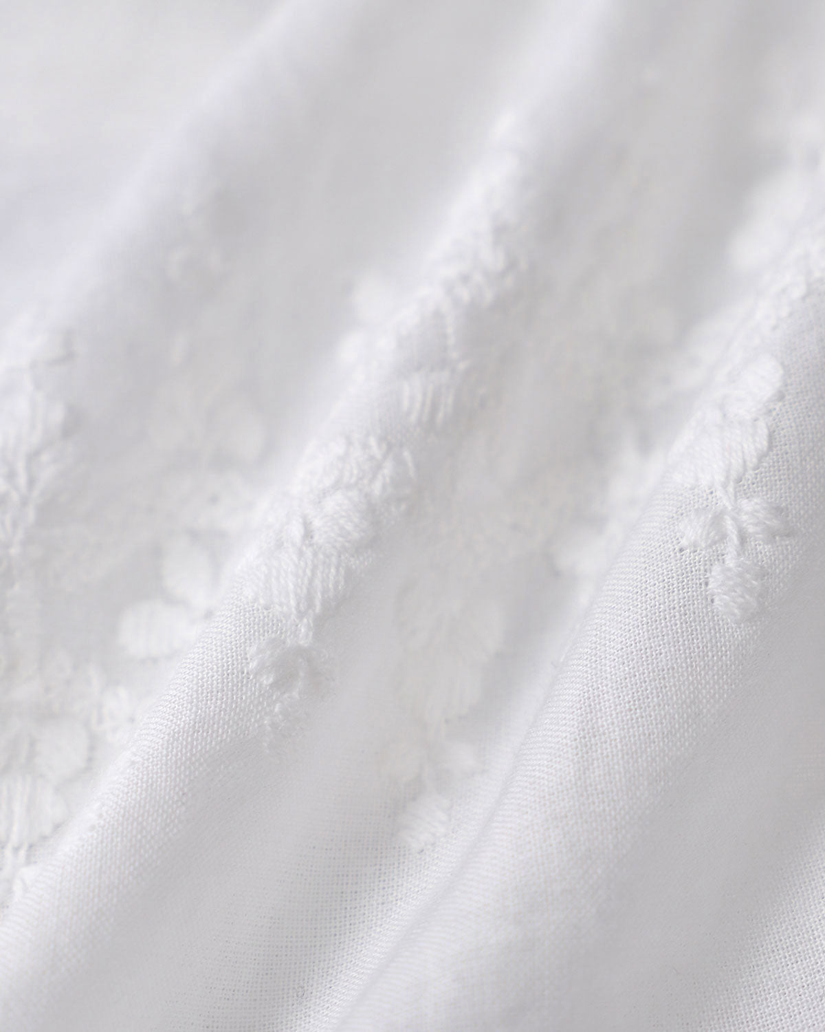 Textured White Cap Sleeve Top
