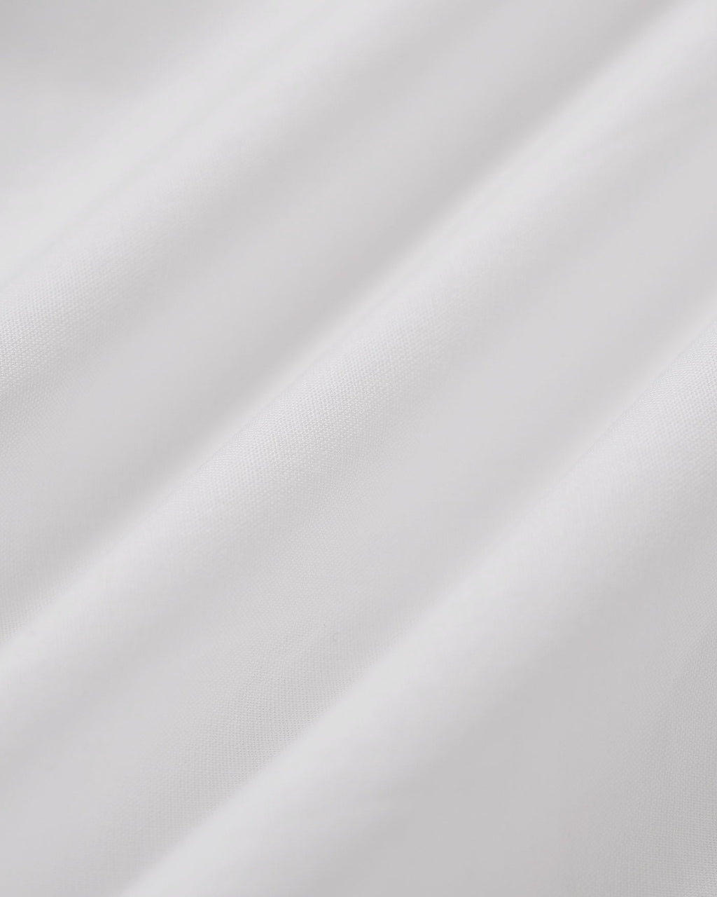 White V-Neck Tee with Puffed Sleeves
