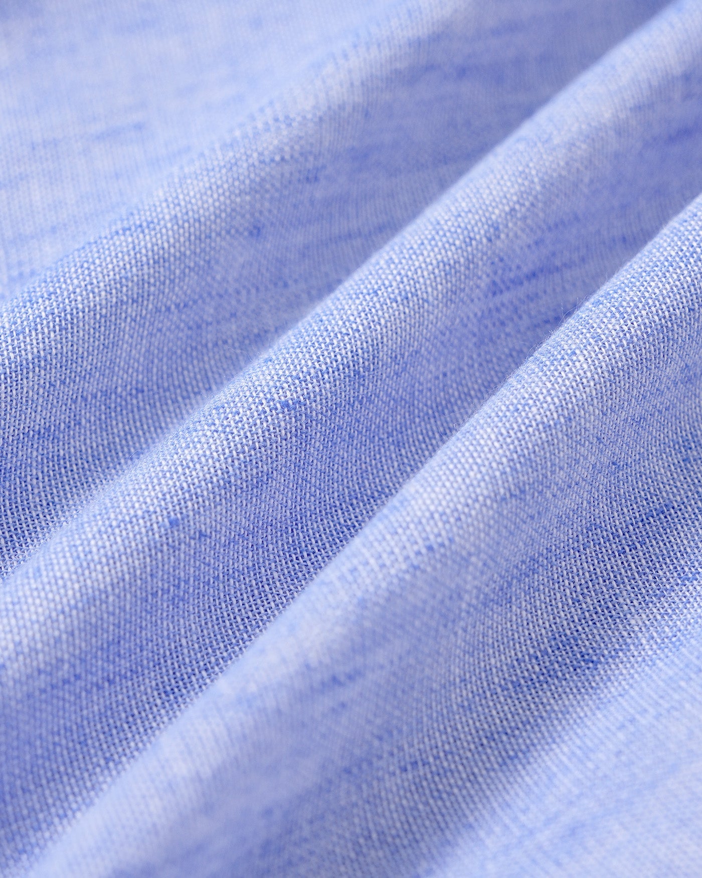 Ruched Button-Up Tank Top in Blue