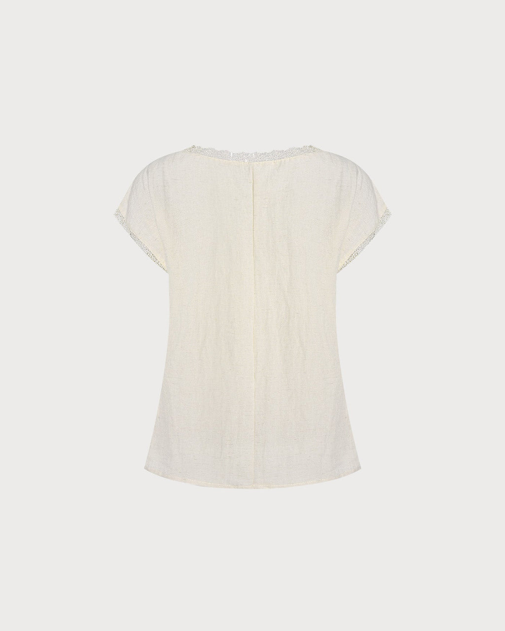 Apricot Boat Neck Colorblock Tank Top