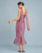 Purple Square Neck Camisole Top