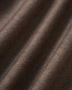 Solid Brown Single-Breasted Jacket