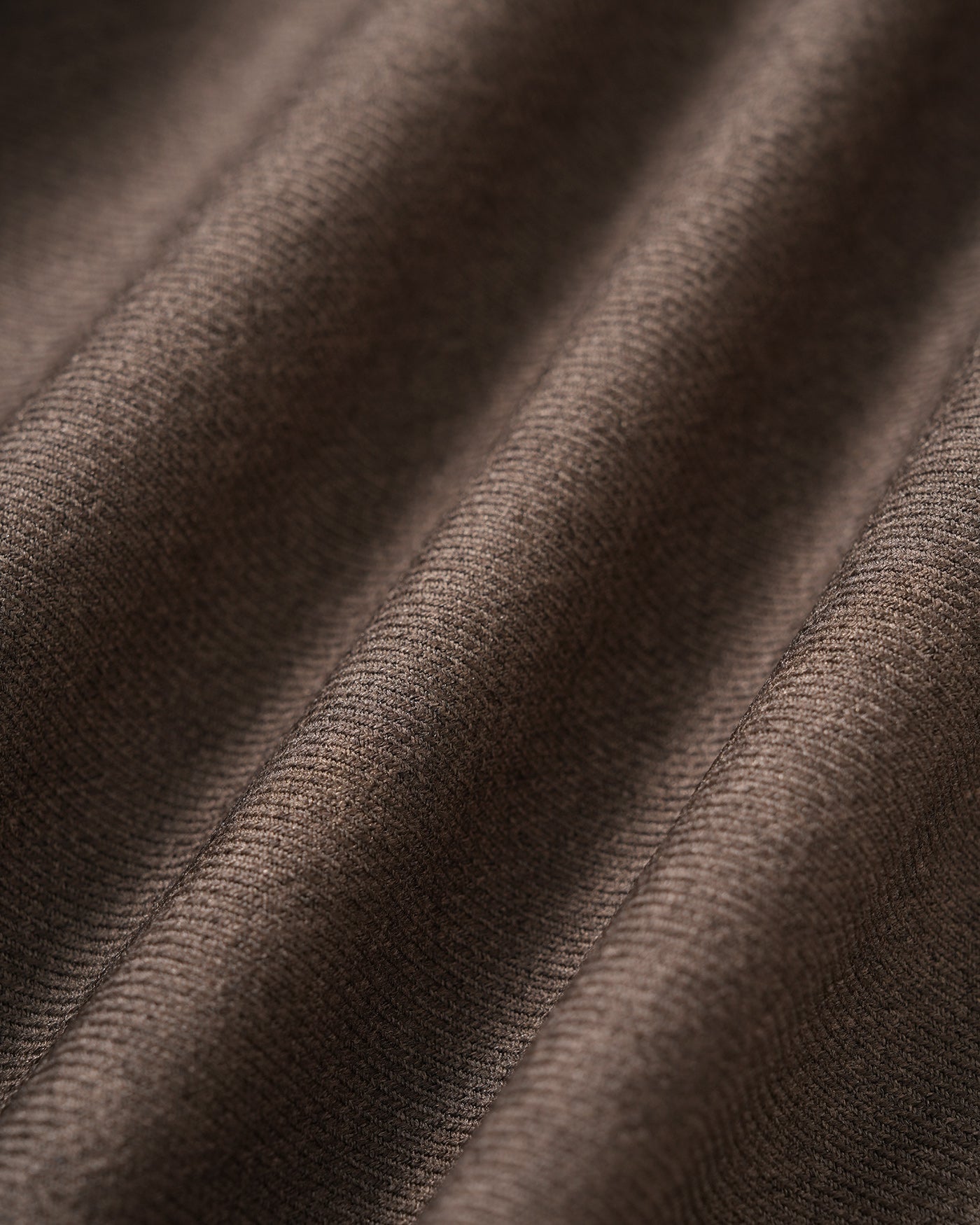 Solid Brown Single-Breasted Jacket