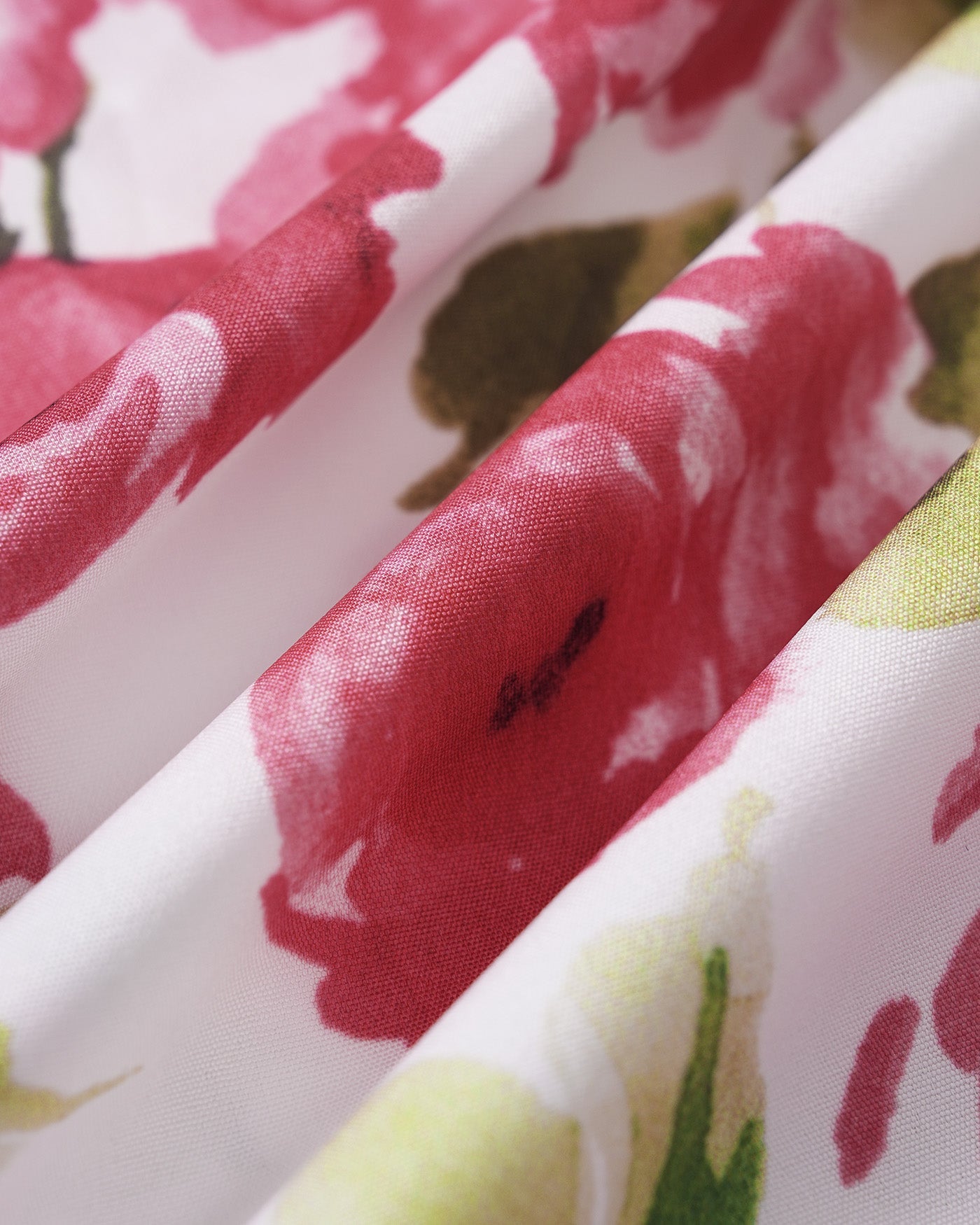 Floral Maxi Dress with Pink Collar