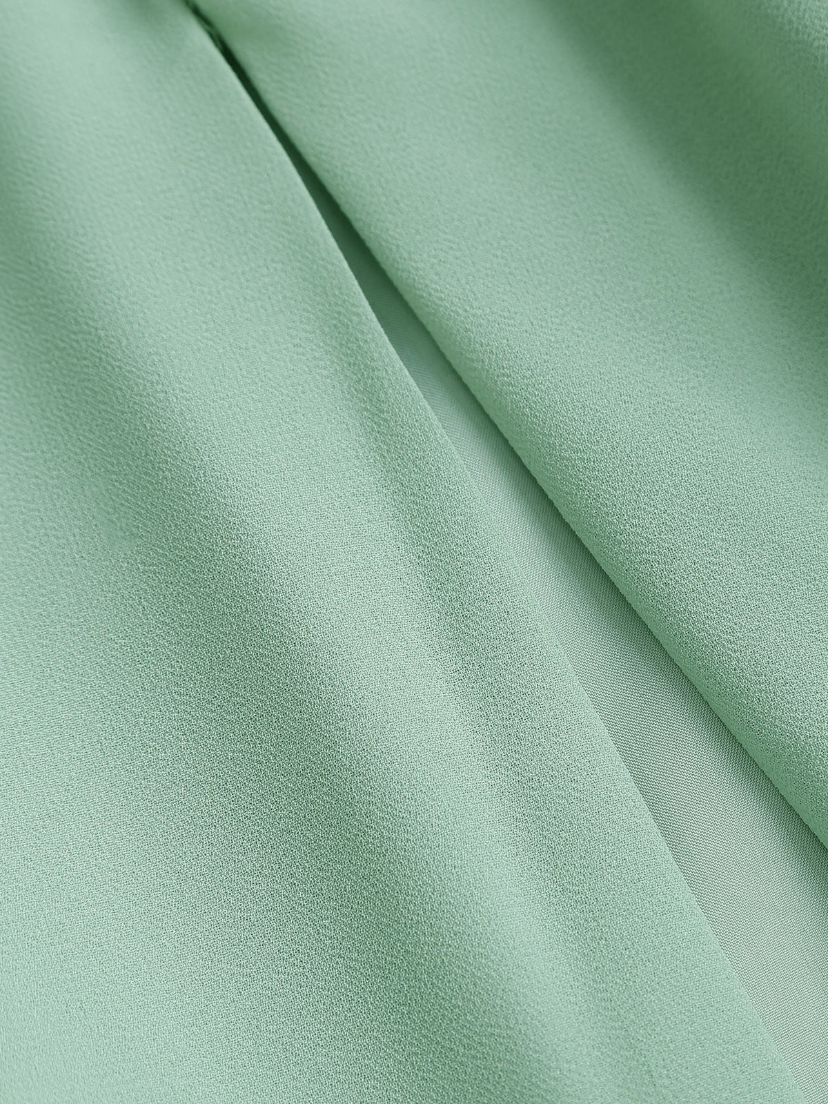 Backless Green A-Line Maxi Slip Dress