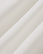 White Midi Dress with Button Tie Detail