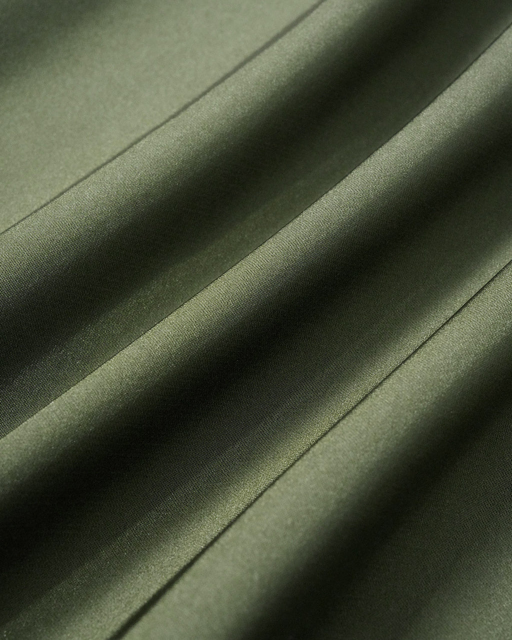Emerald Satin Sleeveless Mini Dress