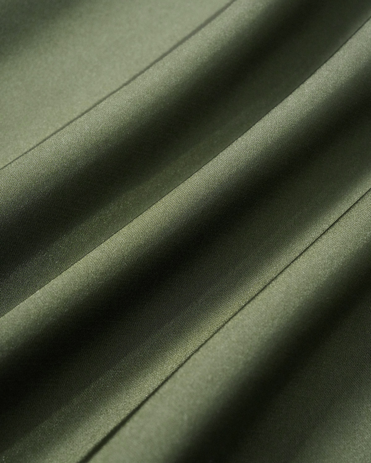 Emerald Satin Sleeveless Mini Dress