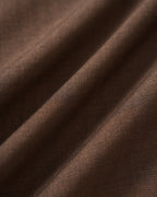 Brown Button-Up Mini Dress