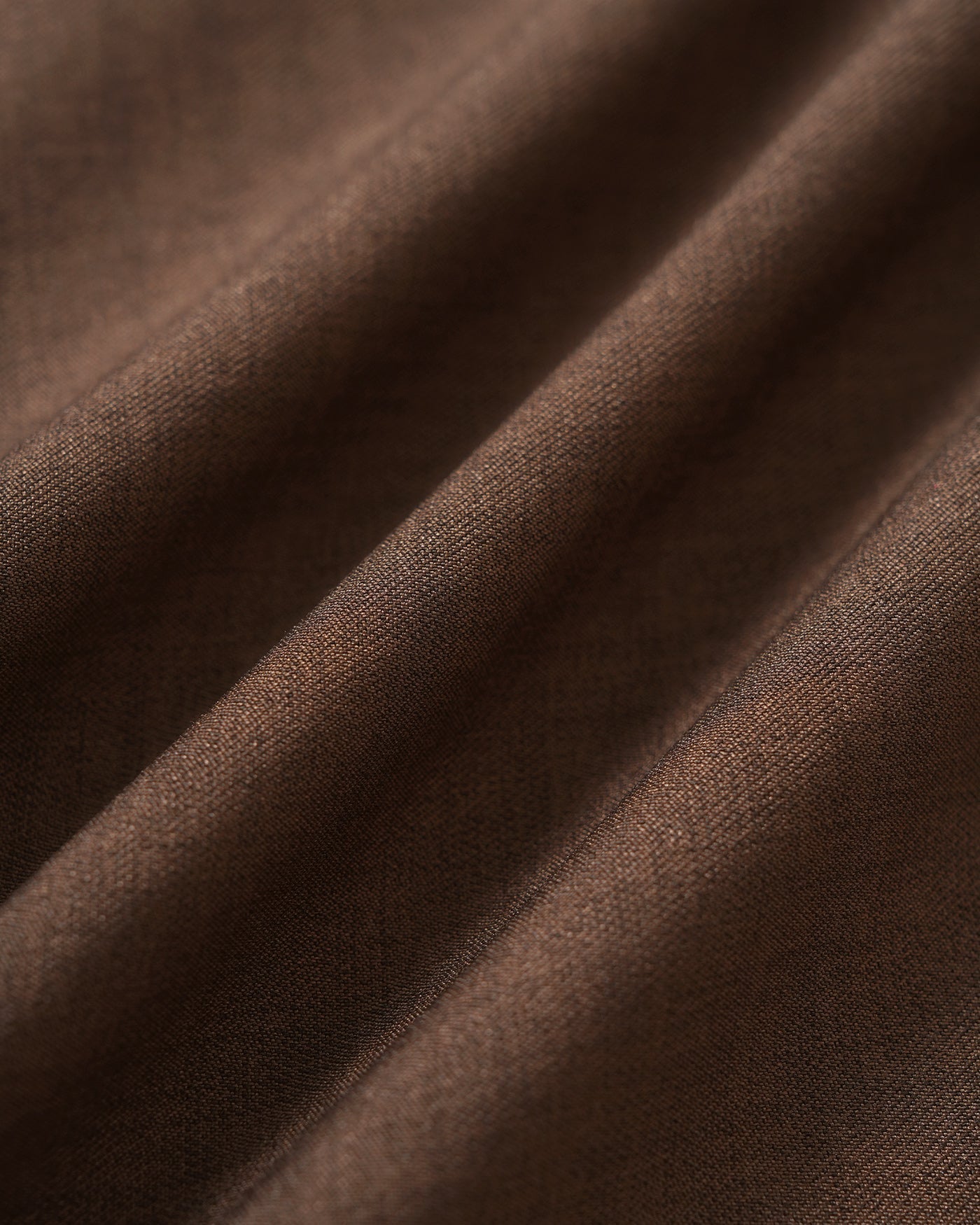 Brown Button-Up Mini Dress