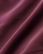 Crimson Satin Blouse