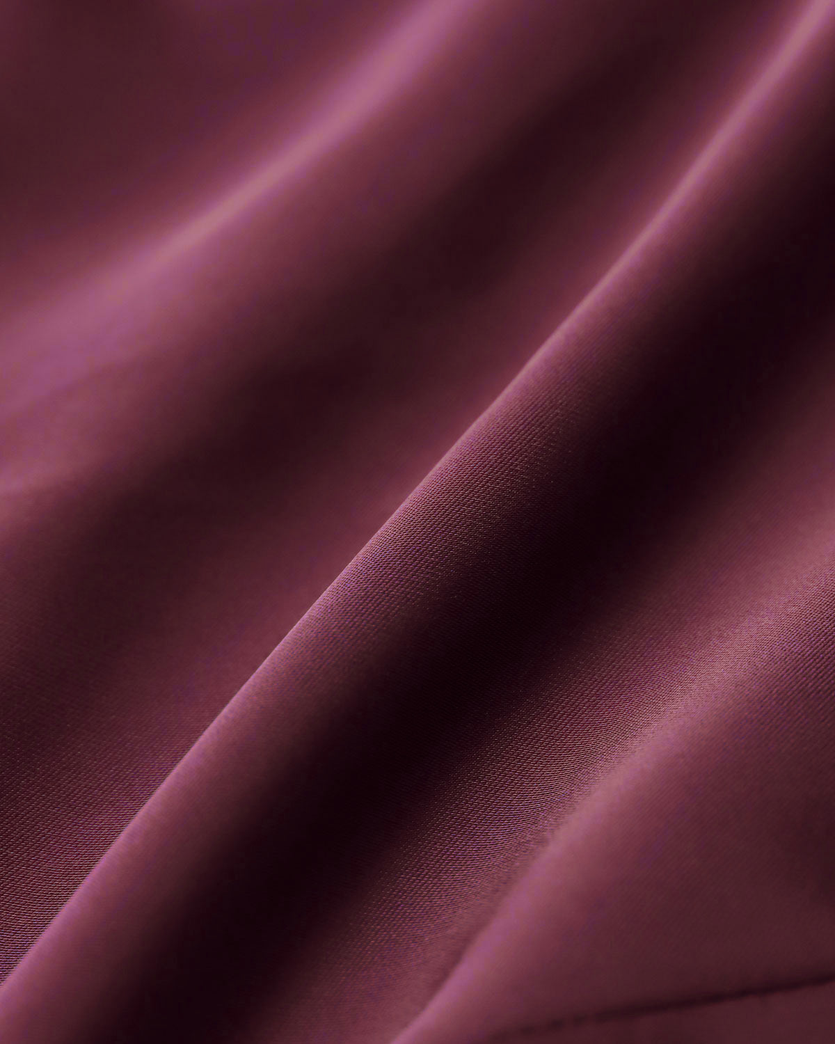 Crimson Satin Blouse