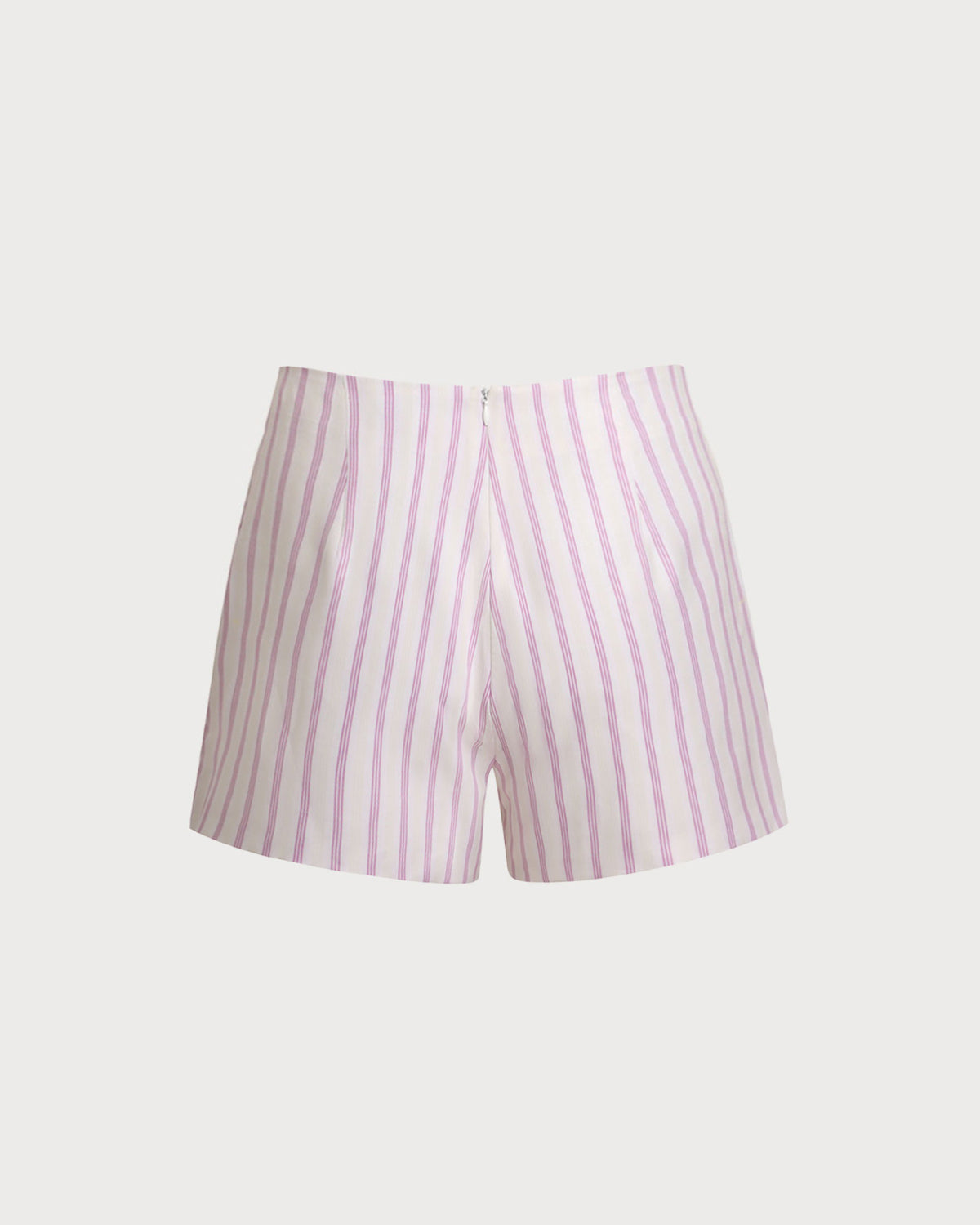 Striped Pink Pocket Shorts