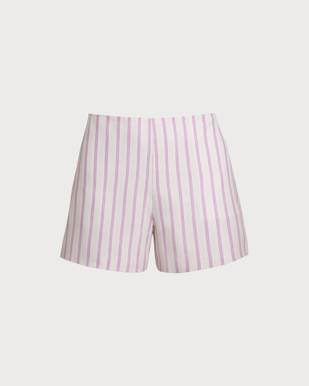Striped Pink Pocket Shorts