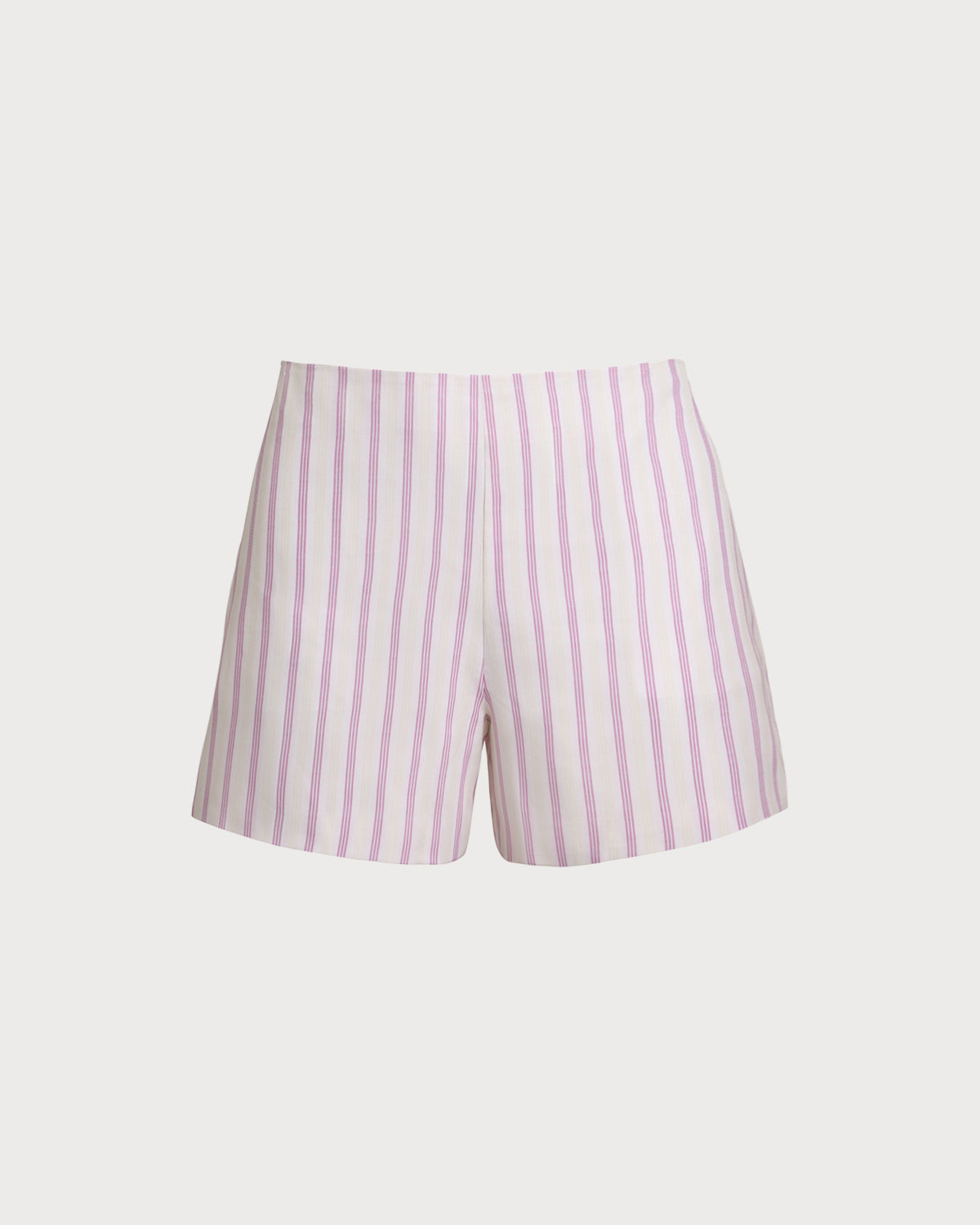 Striped Pink Pocket Shorts