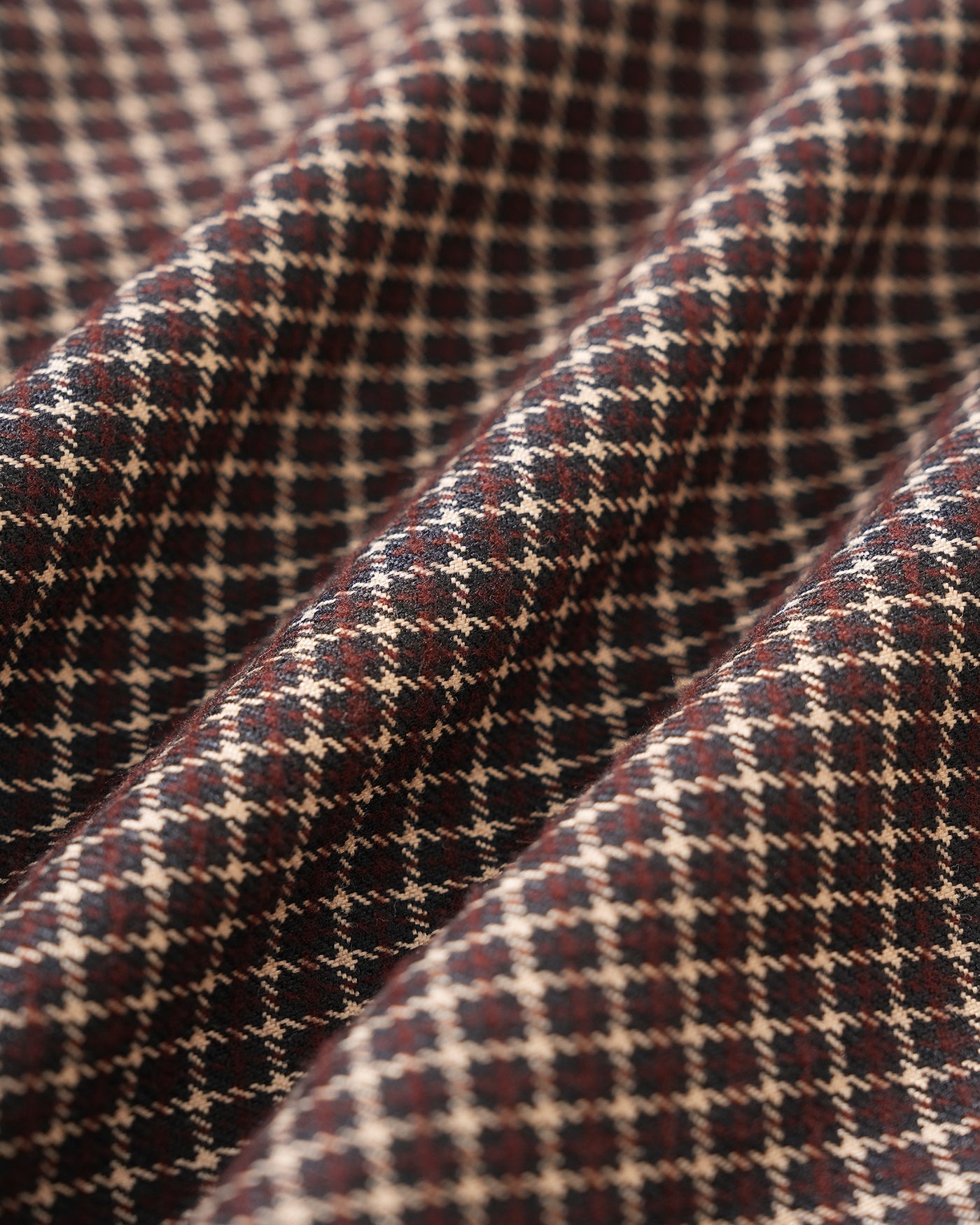 Brown Plaid A-Line Mini Skirt