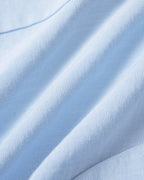 Blue Single-Breasted Vest with Pockets