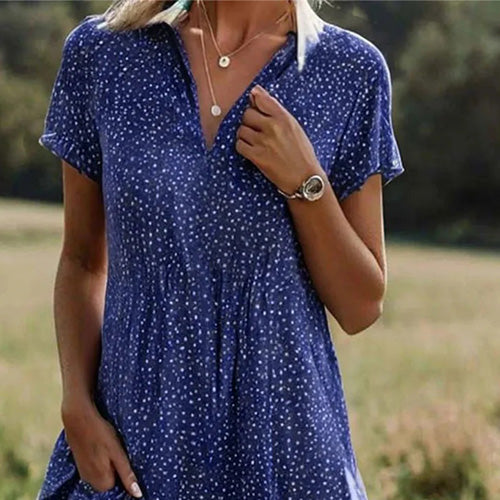 Azaleah | V-Ausschnitt Kleid